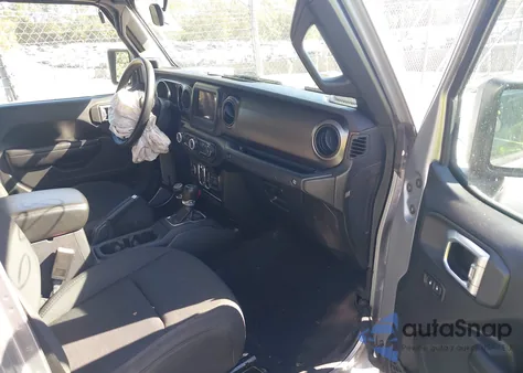 2018 Jeep Wrangler Unlimited Sport S 4X4 z USA, uszkodzony, nr VIN 1C4HJXDN4JW206838